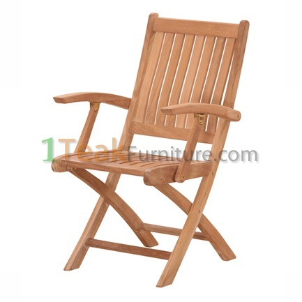 Teak Stuhl Folding Arm Chair