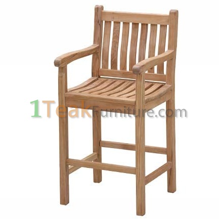 Teak Sanur Bar Arm Chair