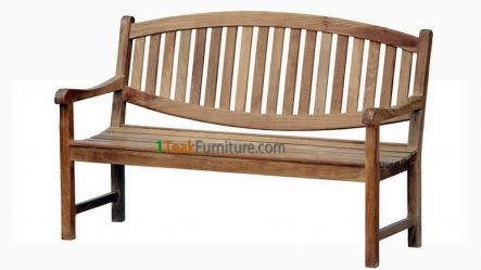 Oval Java Bench 150