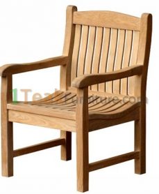 Teak Lengkung Java Arm Chair