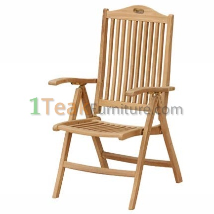 Teak Modiv Reclining Chair